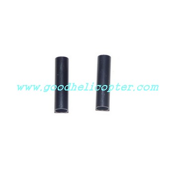 htx-h227-55 helicopter parts support pipe for frame 2pcs (black color) - Click Image to Close